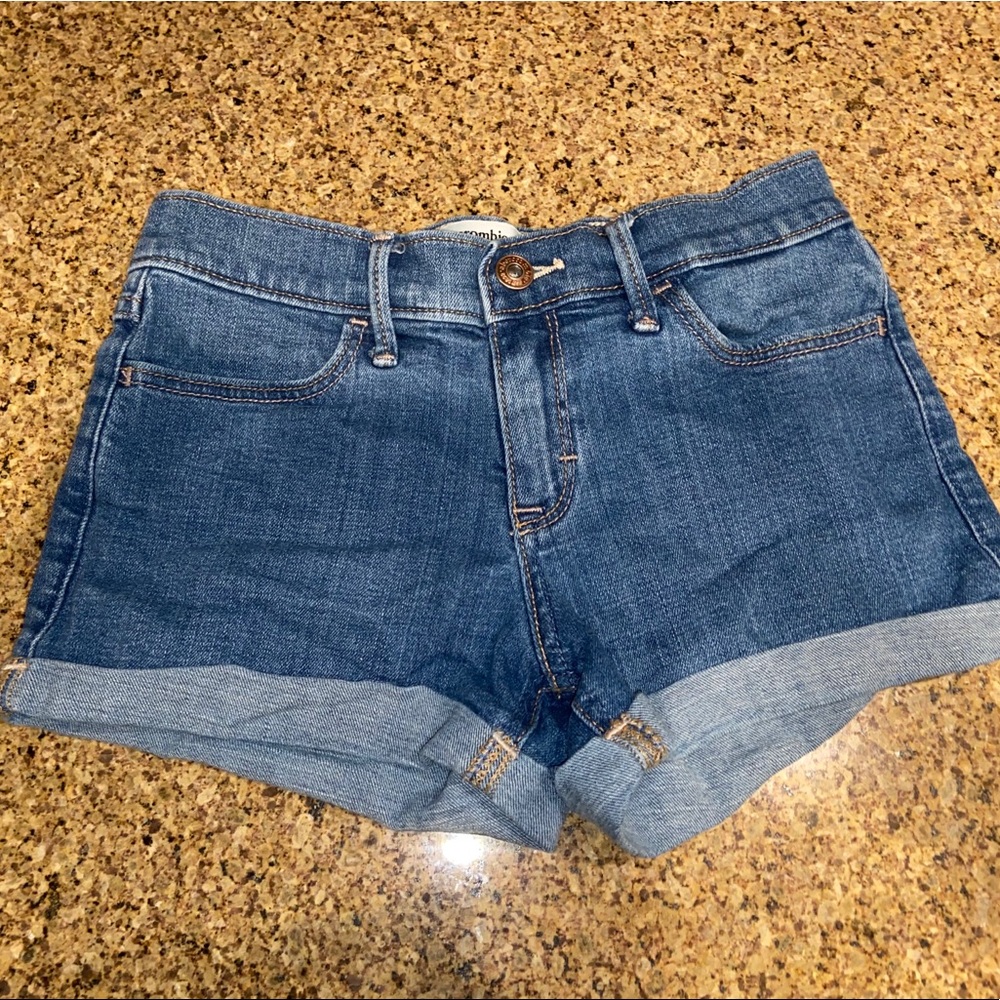 Blue Abercrombie (kids) Shorts